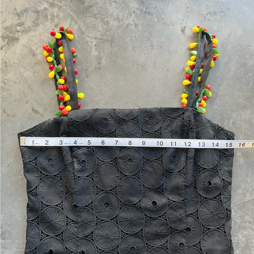 STAUD Cocomaya Dress Size 6 - Picture 4 of 14